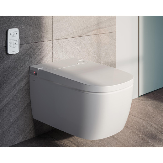 Унитаз Vitra V-Care Basic 5674B003-6193, интеллектуальный подвесной