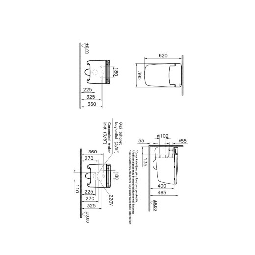 Унитаз Vitra V-CARE Prime 7231B403-6216, интеллектуальный подвесной