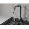 Смеситель для кухни GRANULA (9011, ШВАРЦ)