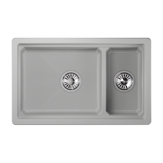 Кухонная мойка GRANULA Kitchen Space (7304U, АРКТИК)