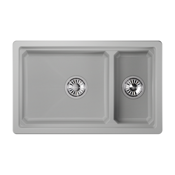 Кухонная мойка GRANULA Kitchen Space (7304U, АРКТИК)