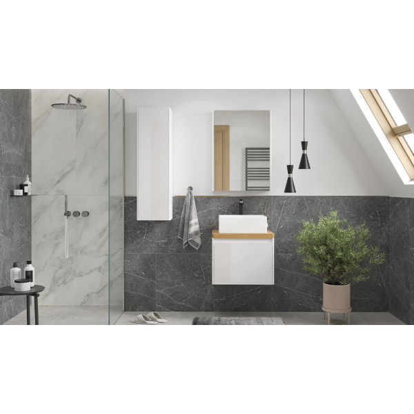 Столешница Velvex Klaufs 600 без отверстий, Invisible Line (st.KLA.60 дуб французский)