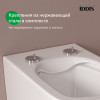 Универсальное сиденье для унитаза, 005, дюропласт, Soft Close, Easy Fix, IDDIS, 005DPSEi31