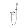 Смеситель для ванны BELZ B533 с аксессуарами, короткий излив (B60533)