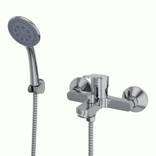 Смеситель для ванны с коротким изливом RUSH Скай (Sky) (SK5720-44)