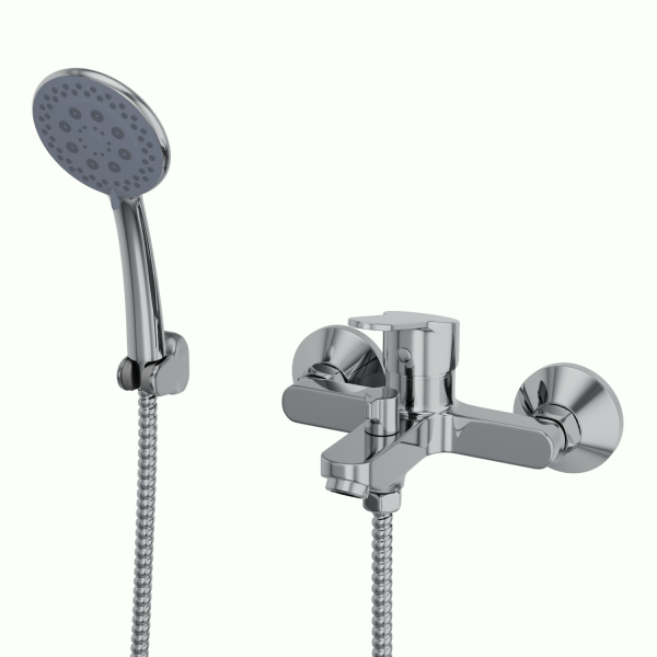 Смеситель для ванны с коротким изливом RUSH Скай (Sky) (SK5720-44)
