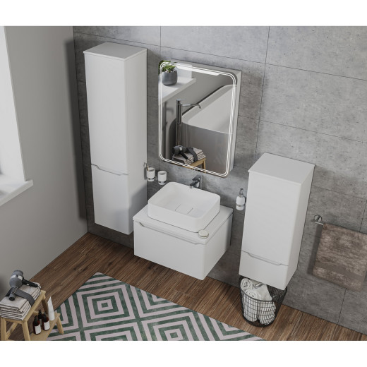 Зеркало шкаф MIXLINE 600*800 (ШВ) правый, сенсорный выкл, светодиодная подсветка ВИКТОРИЯ (547256)
