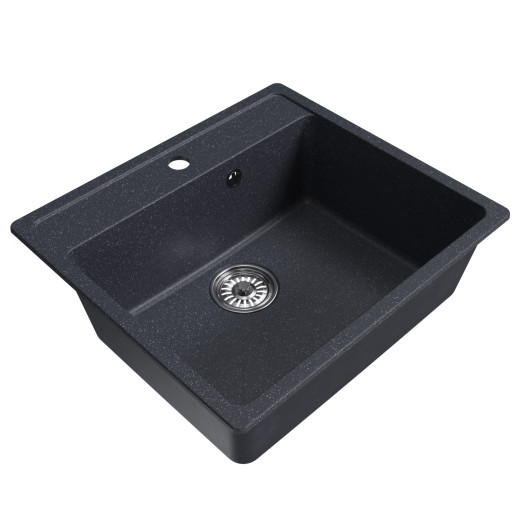 Мойка MIXLINE ML-GM15 антрацит (343)  560*500*180мм NEW (551921)