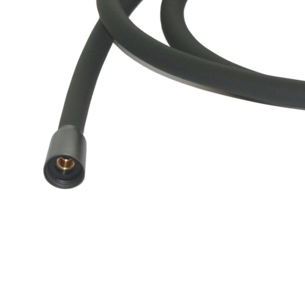 Шланг для душа, графитовый матовый, силиконовый, 2,0м, Optima Home, IDDIS (OPH20GLi19)