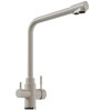 Смеситель для кухни MIXLINE ML-GS13 35к (331) белый с вых. для питьевого фильтра (550671)