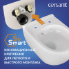 Комплект CERSANIT CITY SMART DPL EO slim инсталляция AQUA 50 PRIME P кнопка ACCENTO CIRCLE пластик хром глянцевый LP (69325)