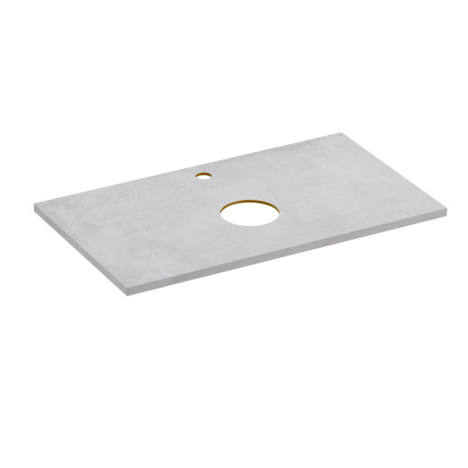 Столешница Cersanit STONE из керамогранита Balance 80x45x2 серый матовый (64186)