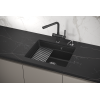 Кухонная мойка GRANULA Kitchen Space (5501U, ЧЁРНЫЙ)