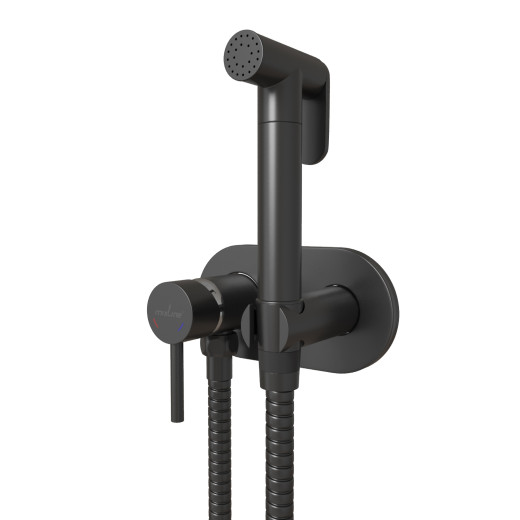 Смеситель с гигиенической лейкой 25k MIXLINE МЛ31-085Г(ML31-085GR) 
