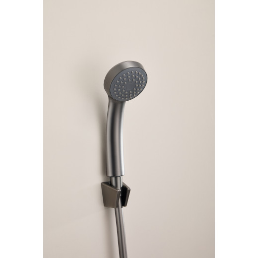 Смеситель Haiba  для ванны цвет: оружейная сталь (HB60792-3)