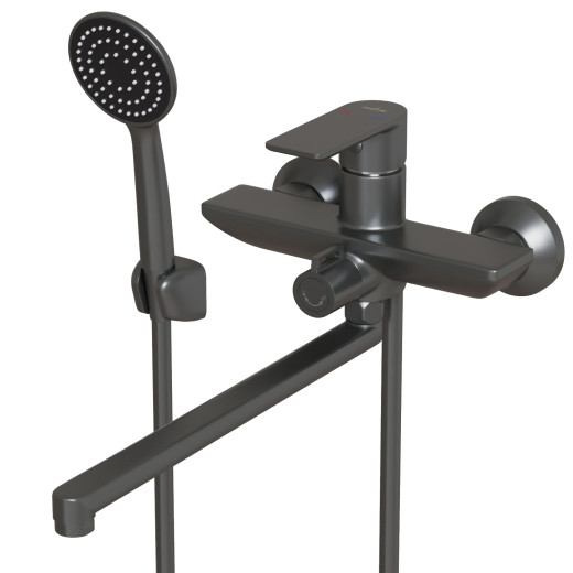 Смеситель для ванны и раковины 35k MIXLINE МЛ33-02Г(ML33-02GR)