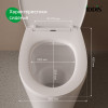 Сиденье из полипропилена IDDIS Оптима Хоум (Optima Home) 008, микролифт (soft-close), быстросъемное (008PPSEi31)