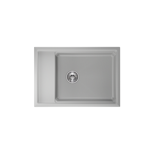 Кухонная мойка GRANULA Kitchen Space (7305, АРКТИК)