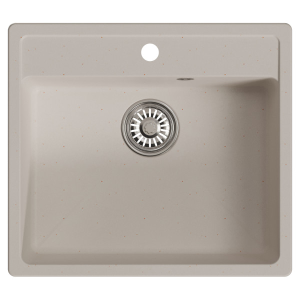 Мойка MIXLINE ML-GM15 белая (331) 560*500*180мм NEW (551918)