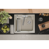 Кухонная мойка GRANULA KITCHEN SPACE RINZER кварц (5807R, КРЕМАН)