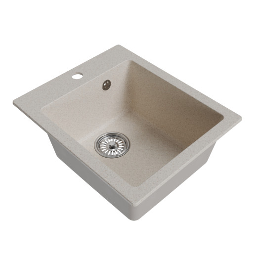 Мойка MIXLINE ML-GM14 бежевая (328)  420*500*190мм NEW (551905)