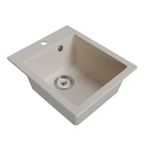 Мойка MIXLINE ML-GM14 бежевая (328) 420*500*190мм NEW (551905)
