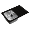 Мойка DrGans "Дуэт" 760, графит СМс (26.120.B0760.411)