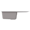 Мойка MIXLINE ML-GM19 с крылом ультра-белая (341) 750*500*200мм NEW (551987)