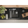 Кухонная мойка GRANULA KITCHEN SPACE RINZER кварц (5807R, ШВАРЦ)
