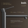 Смеситель для настольного умывальника IDDIS Duna графит матовый (DUNGM01i01)