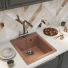 Мойка MIXLINE ML-GM14 терракотовая (307) 420*500*190мм NEW (551901)