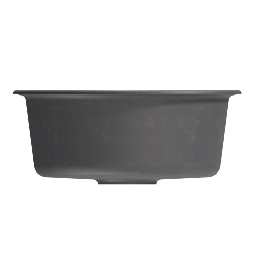 Мойкa MIXLINE ML-GM09 круглая  антрацит (343) 510 мм (глуб. чаши 190) NEW (551804)