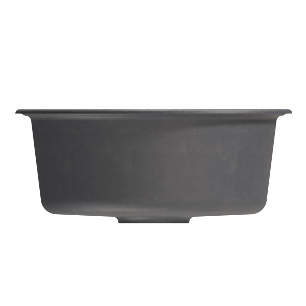 Мойкa MIXLINE ML-GM09 круглая антрацит (343) 510 мм (глуб. чаши 190) NEW (551804)