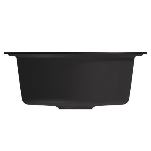 Мойкa MIXLINE ML-GM11 круглая  ультра-черная (344) 500мм (глуб. чаши 180) NEW (551829)