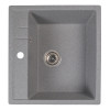 Мойка MIXLINE МЛ-ГМС121 (ML-GMS121) СТАНДАРТ прямоугольная, темно-серый (309), 555*495*190мм (558101)