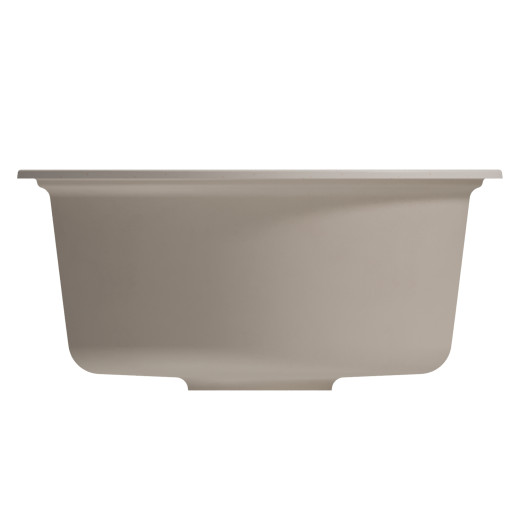 Мойка MIXLINE ML-GM10 КРУГЛАЯ, БЕЛАЯ (331), 440ММ (ГЛУБ. ЧАШИ 180) (551813)