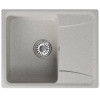 Мойка MIXLINE ML-GM26 С КРЫЛОМ, СЕРАЯ (310), 580*470*190ММ (552079)