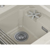 Кухонная мойка GRANULA KITCHEN SPACE RINZER кварц (5505RU, КРЕМАН)