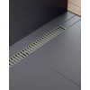 Душевой лоток TIMO Drain System 800 с вставкой "lines", черное золото (DS230108/18)