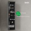 Пенал подвесной IDDIS Билд (Bild) 2.0, 30 см, темно-серый (BIL30G1i97)