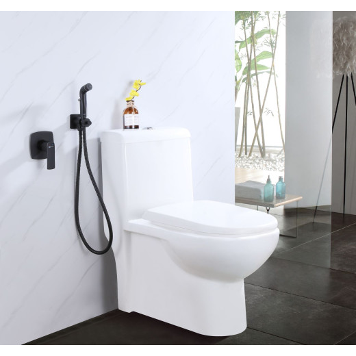 Смеситель с гигиеническим душем Lemark Ursus (LM7219BL)