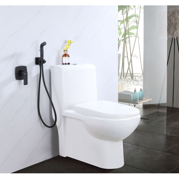 Смеситель с гигиеническим душем Lemark Ursus (LM7219BL)