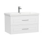 Тумба подвесная Cersanit CLASSIC 80 белый матовый под раковину S-UM-COM80/1-w (COMO 80) (69090)