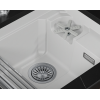 Кухонная мойка GRANULA KITCHEN SPACE RINZER кварц (7309RU, АРКТИК)