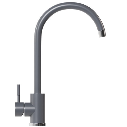 Смеситель для кухни MIXLINE ML-GS15 35к (342) графит высок. излив (550695)