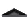 Полка угловая Timo Caisa черный (91072/03)