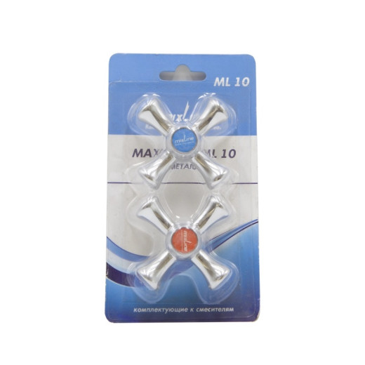 Маховик КРЕСТ ML10 металл MIXLINE (блистер) пара 24 шлица