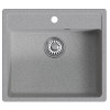 Мойка MIXLINE ML-GM15 серая (310) 560*500*180мм NEW (551916)