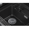 Кухонная мойка GRANULA KITCHEN SPACE RINZER кварц (5505RU, ШВАРЦ)