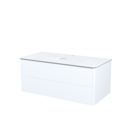 Тумба подвесная со столешницей IDDIS Aiger 100 см, белый (AIG10W0i95K)